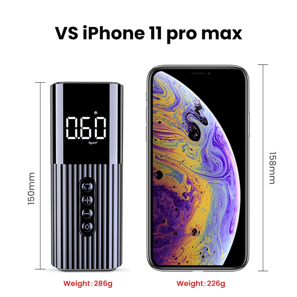 �޴�� �̴� ���� ��������, LED ���� Ÿ�̾� ���� ���Ա�, 12V 150PSI ���� ���� ���� (�ڵ���, ������, ����)