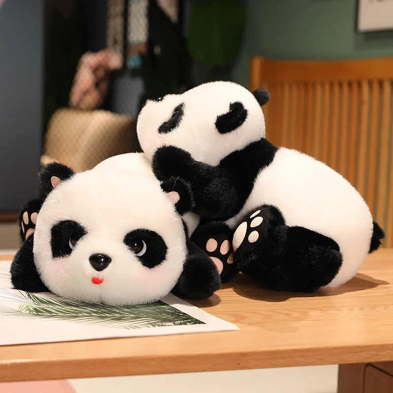 

25/40/55cm Cute Lying Panda Plush Pillow Toy Kawaii Stuffed Animals Panda Plushies Doll Anime Soft Kids Toys for GirlsHome Decor