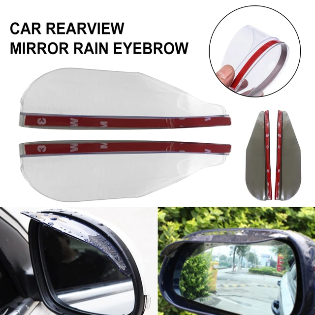 1 paar Auto Rückspiegel Regen Abdeckung Sonnenblende Seite Spiegel