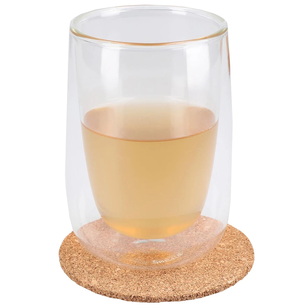 

6/12pcs Circular/square Cork Coasters 0.3mm For Heat Insulation Anti-scalding Place Coffee Milk Table Decorations