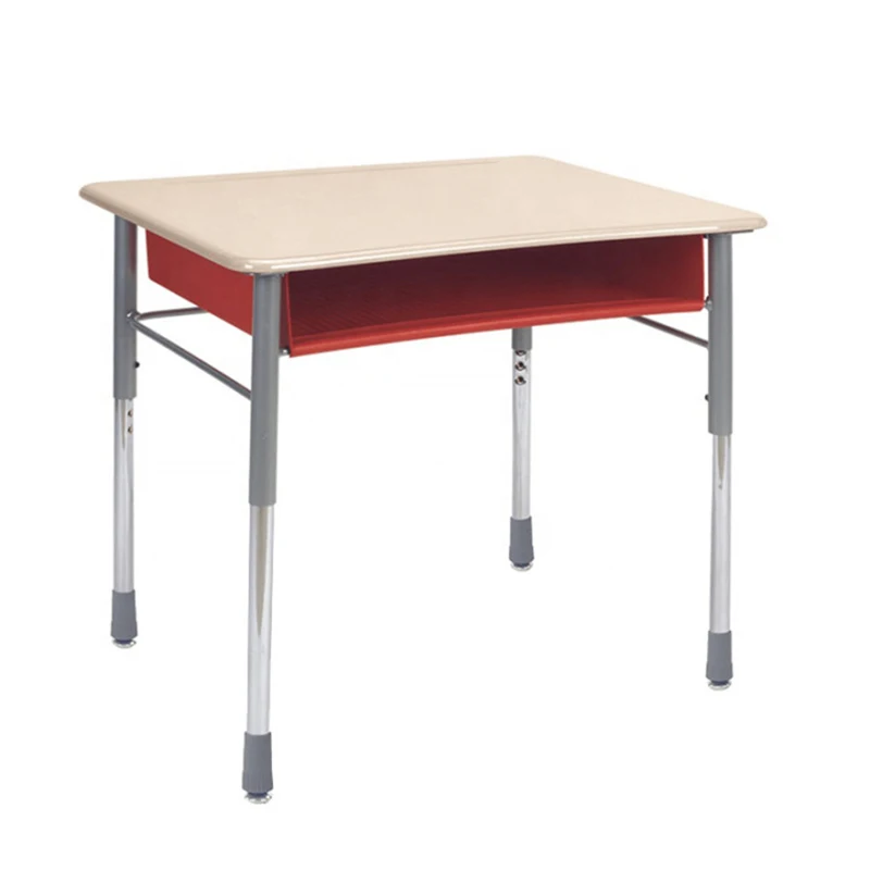 

Furnware Supplier High Plastic Height Adjustable Desk And Chair Lab Table School Furniture