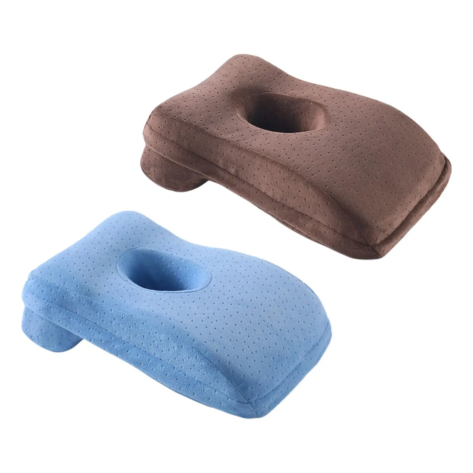 Office Nap Pillow Memory Foam Face Down Sleeping Pillow for Office Airplane