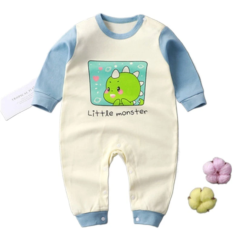Baby Rompers Newborn Baby Pajamas Toddler Costume Baby Girl Pure Cotton Cartoon Onesie Unisex Jumpsuit Outfits