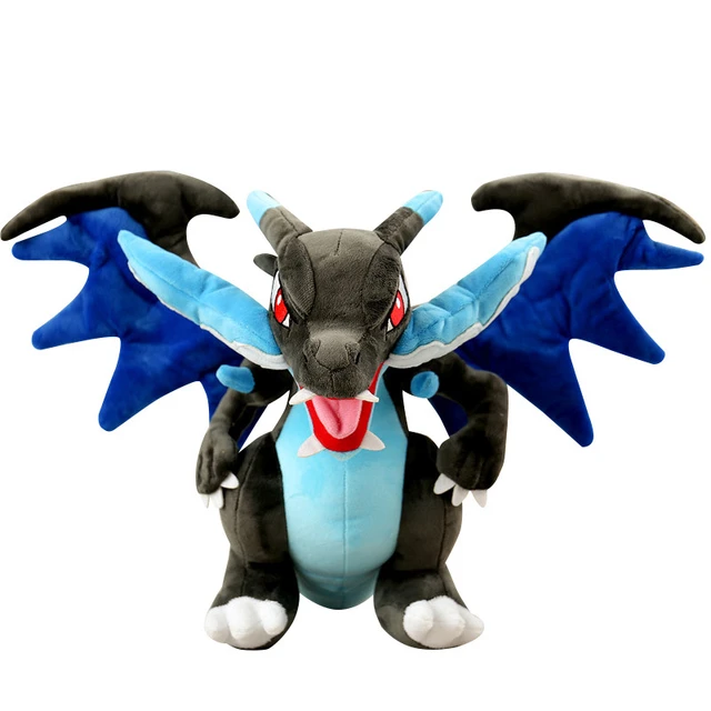 Brinquedos de pelúcia Pokémon Mega Charizard Mega Evolution X e Y, Boneca  de pelúcia macia, presente de aniversário infantil - AliExpress