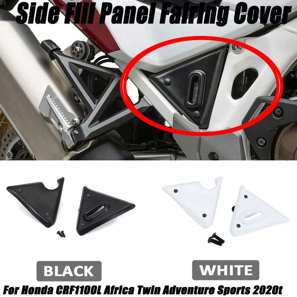 

NEW Motorcycle Accessories Decoration Side Fill Panel Cover Fairing Protector Set For Honda CRF1100L Africa Twin Adventure Sport