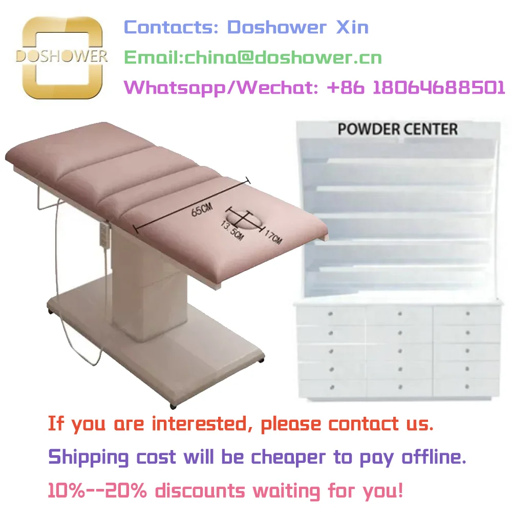 Spa Bed Massage Table Supplier Of Automatic Massage Bed For 3 Motors