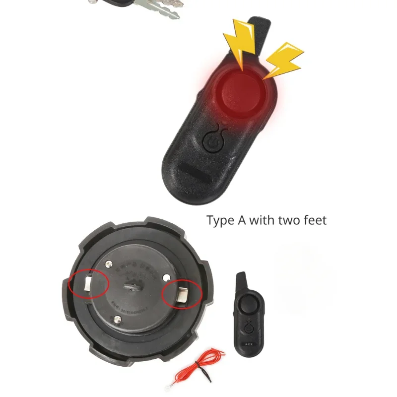 Alarma antirrobo para tanque de combustible de camión grande, artefacto antirrobo para liberación j6p, tapa de tanque de combustible, Día V