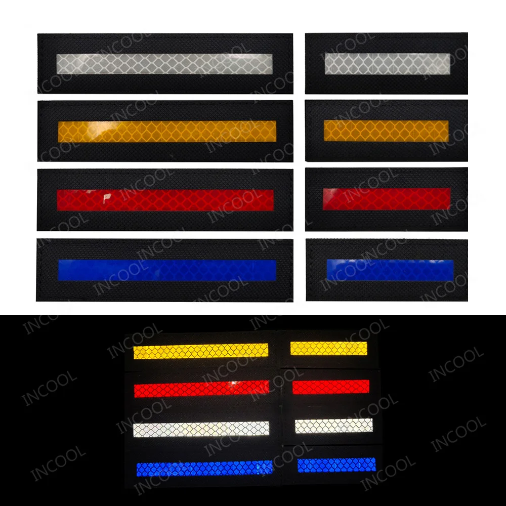 Toppe Riflettenti Ir Toppe Militari Tattiche Tagliate Al Laser Distintivi Per Spalle Da Braccio In Nylon Da Combattimento Per Abbigliamento Zaino Giac