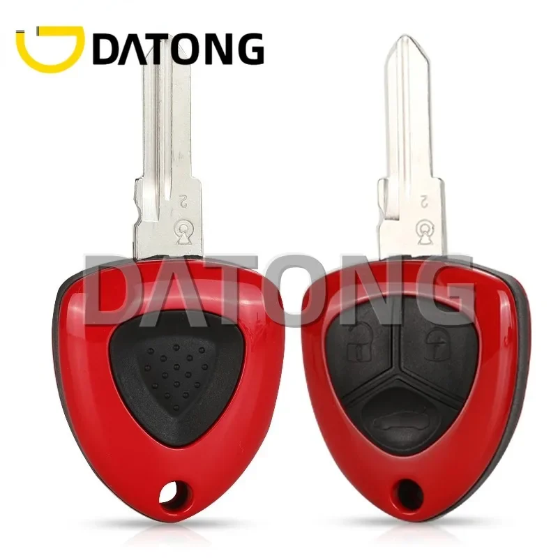 

CHANKey для Ferrari 458 F430 612 корпус 1/3 Кнопка необработанное пустое лезвие смарт-пульт дистанционного управления задняя крышка