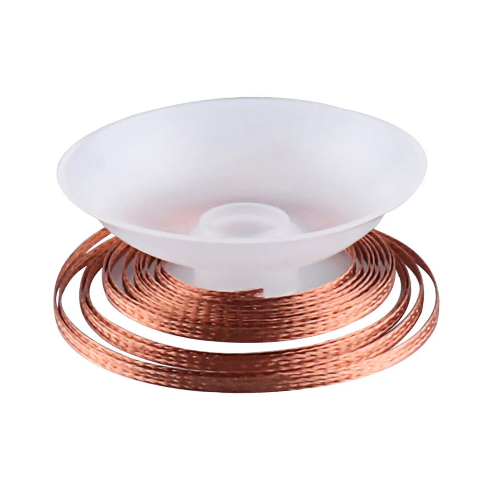 

1mm-2.5mm-4mm 1.5M Desoldering Braid Solder Remover Wick Wire Welding Tin Sucker Cable Lead Cord Flux Repair Tool