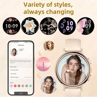 LIGE nouvelles femmes AMOLED Bluetooth appel montre intelligente suivi de la santé Bluetooth appel réveil montres intelligentes hommes pour Android IOS 6