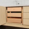 Pull Out Drawers For Cabinets, 14''W×21''D×19''H Soft Close Slide Out Wood Shelves Storage Organizer for Kitchen,Bottom Assembly 6