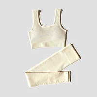 WAREBALL 2Pcs Women Sports Set Seamless Yoga Set Fitness Suit Gym Leggings Bra Workout Sportswear  Active Wear Gym Clothing - Image 5