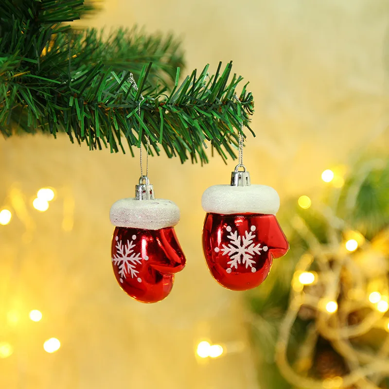 thumbnail image 1 of 2pcs/set Christmas Tree Hanging Ornament Red White Candy Cane Pendant Navidad Home Xmas Gifts New Year Christmas Decor 2024, 1 of 5