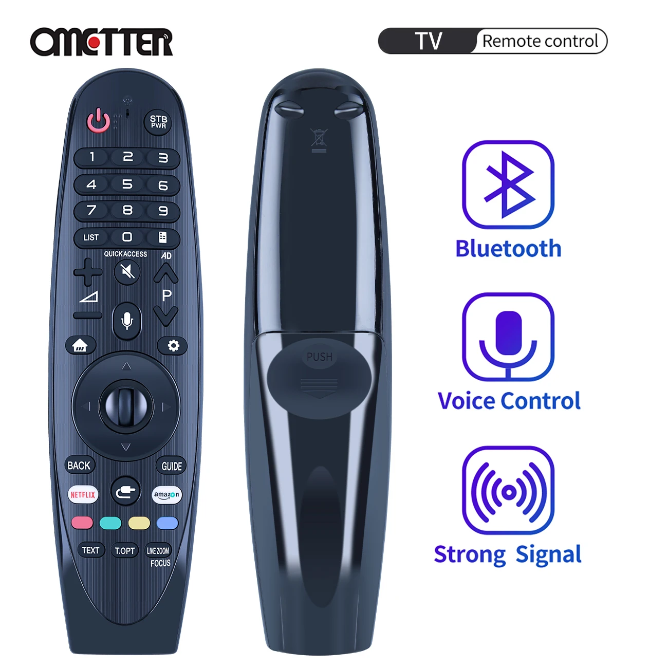 

New AN-MR18BA Magic Voice Remote Control for 2018 Smart OLED UHD 4K TVs W8 E8 C8 B8 SK9500 SK9000 UK7700 UK6500