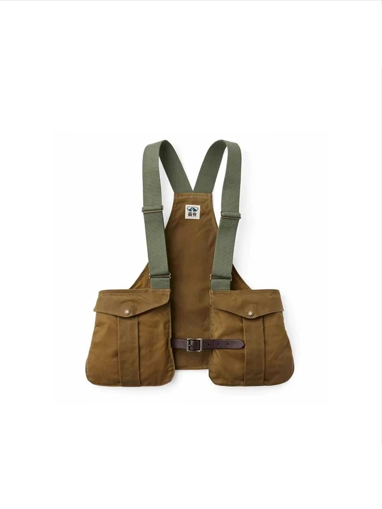 Veste multifonction pêche camping 2025 pour homme et femme, style rétro américain avec multiples poches