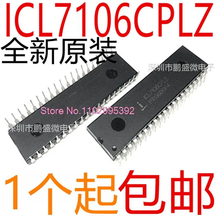 

5PCS/LOT ICL7106 ICL7106CPLZ 3.5 CMOS DIP-40 Original, in stock. Power IC