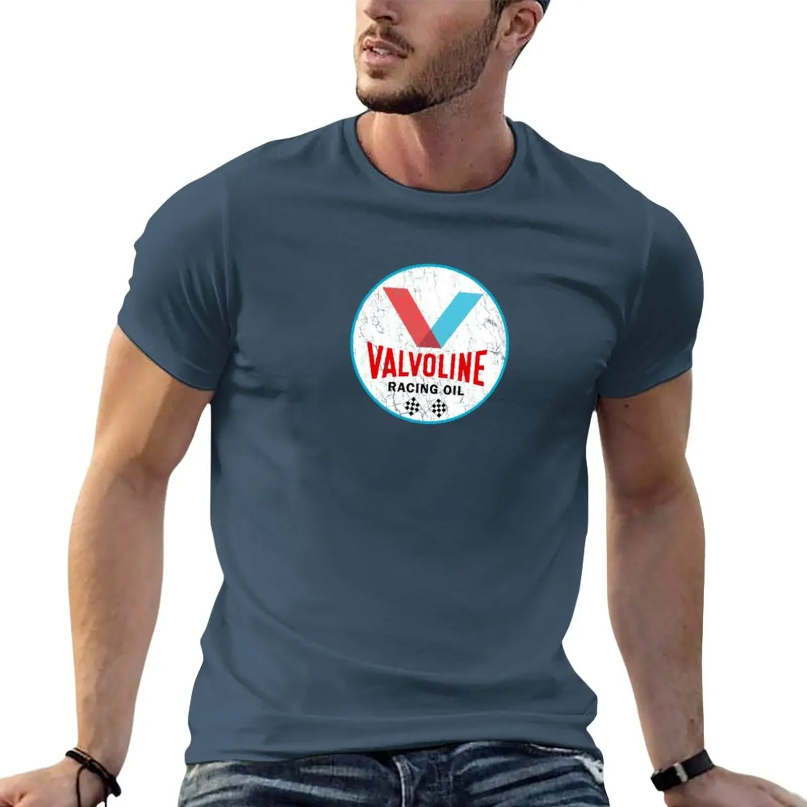 Valvoline Racing Oil T-Shirt Per Un Ragazzo Customizeds Mens T-Shirt Pack