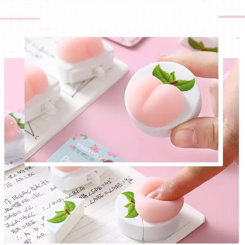 Correction with Cute Q-pop Peach Pinching and Sweet Apple Decompression Correction with Silent High-capacity