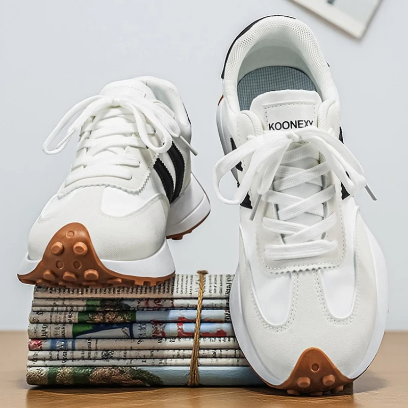 YUYIN Men Sports Fashion Casual Flat Vulcanize Shoes Outdoor Walking Sneakers Women Comfortable Classical Shoe_vogvips.com
