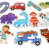 Large Size Jigsaw Puzzle Dinosaur Fruit Vehicle Children Learning Educational Toys Puzzles for Kids Montessori Games 4