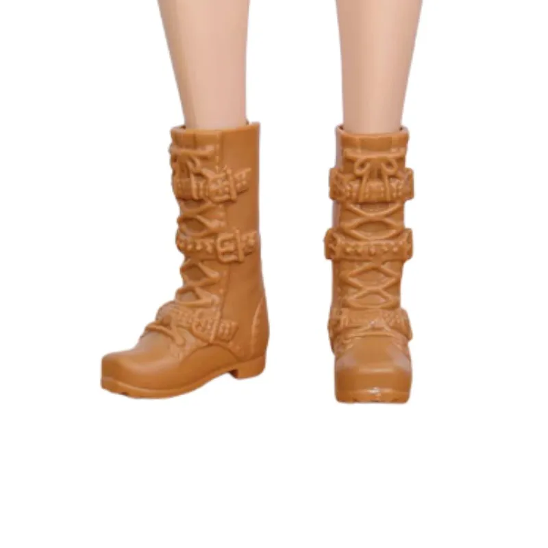 Original 1/6 Puppe Schuhe Stiefel Sandalen Mädchen DIY Dressing Puppe Spielzeug Puppe Dekore Für FR Super Modell Barby Puppen Bunte Puppe Schuhe – Detail 3