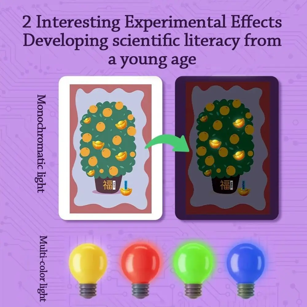 Funny DIY Magic Paper set Luminous circuit Paper Fun Electronic Card Handmade Electronic greeting cards set Children