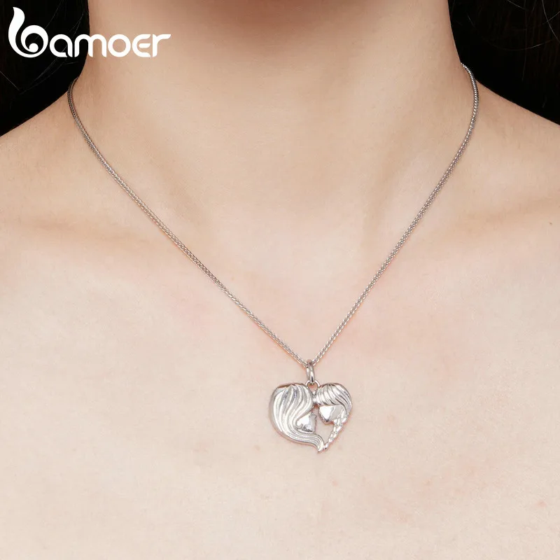 Collana Infinity in argento Sterling 925 / Collana dell'amicizia da donna / Collana spirituale / Regalo di San Valentino / Gioielli di protezione - Italia