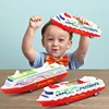 1PC Cruise Boat Ship Model Collection Pull Back Sliding Steamship Gliding Toy Gift For Kids Children Game Novelty Gag Toys 4