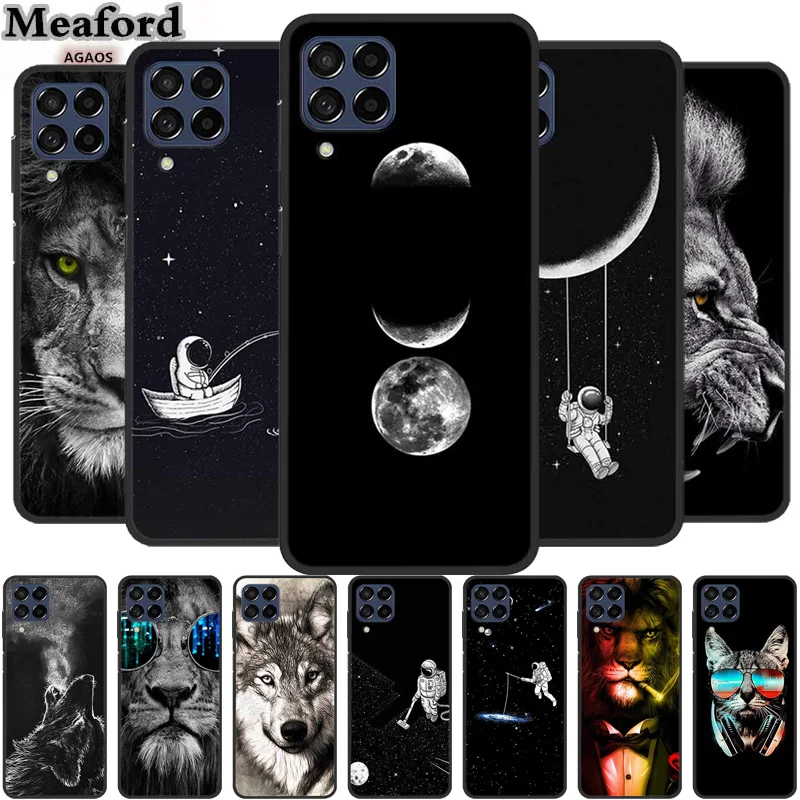 Astronaut Soft Silicone Protective Case – Stylish Cover