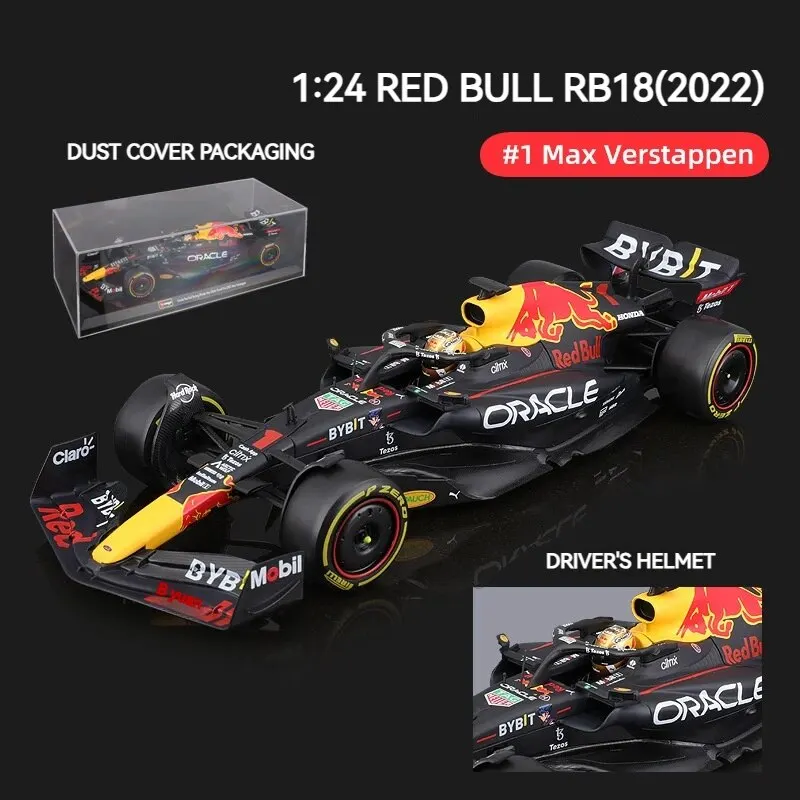 1/24 Nuovo F1 Rb18 #11Perez Racing Compatibile Con Red Bull 1:24 Auto In Lega Statica Regalo Da Collezione Modello Pressofuso
