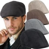 Men Spring and Summer Berets British Style Beret Hat Retro England Hats Male Fashion Hats Peaked Painter Caps for Dad 1