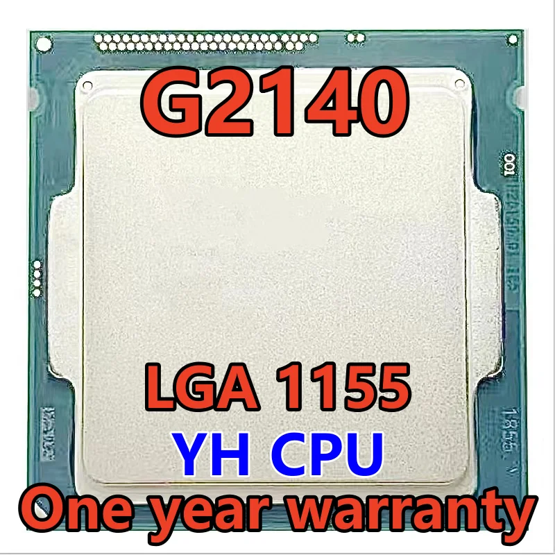 

G2140 SR0YT Processor Dual-Core LGA1155 Desktop CPU 100% working properly Desktop Processor