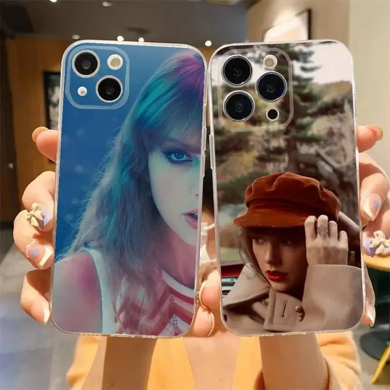 T-Taylor- S-Swift- Best Girl Phone Case Per Iphone 11 12 Mini 13 14 15 Pro Xs Max X 8 7 6S Plus 5 Se Xr Guscio Trasparente