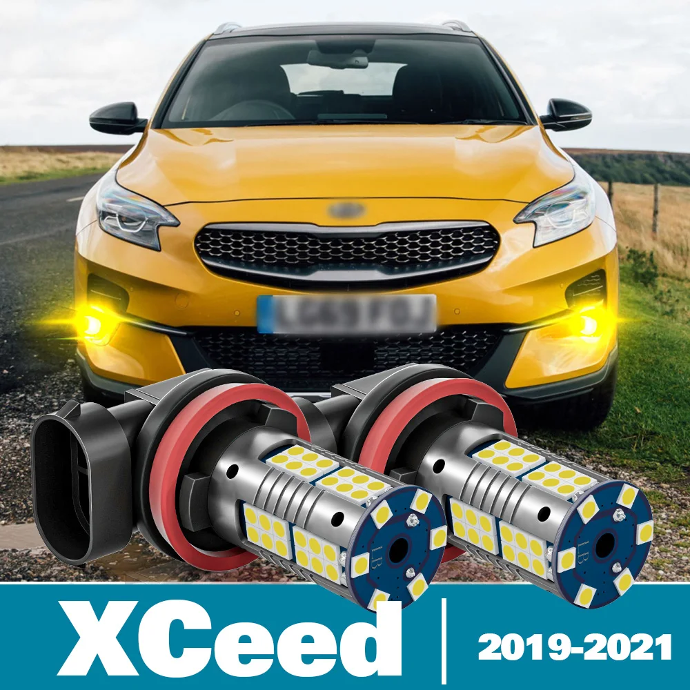 Fendinebbia A Led 2 Pezzi Per Accessori Kia Xceed 2019 2020 2021