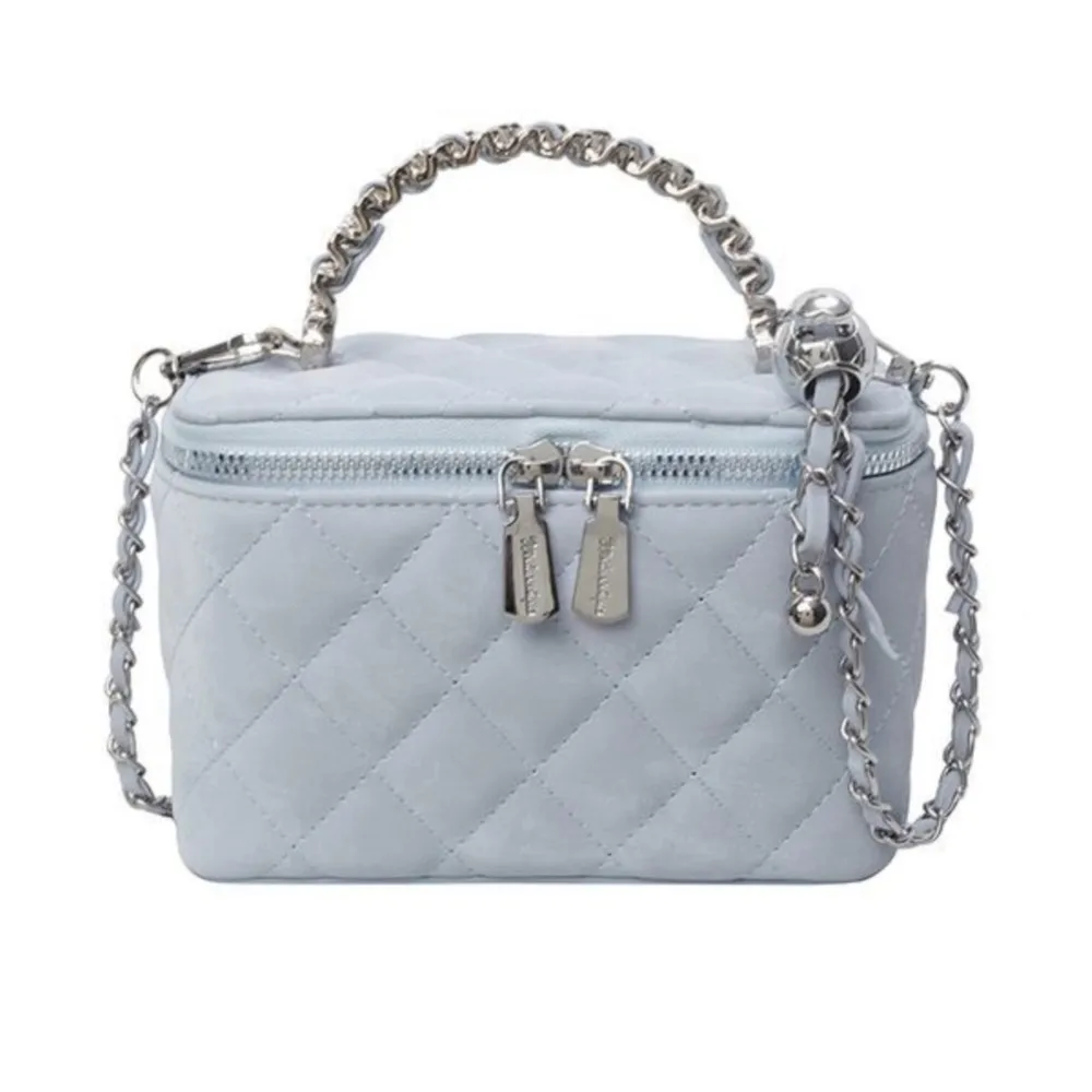 JIAERDI Sweet Cool Silver Handbag Women High Street Pu Leather Chic Casual Messenger Bag Female Harajuku Mini Hand Bag Aesthetic