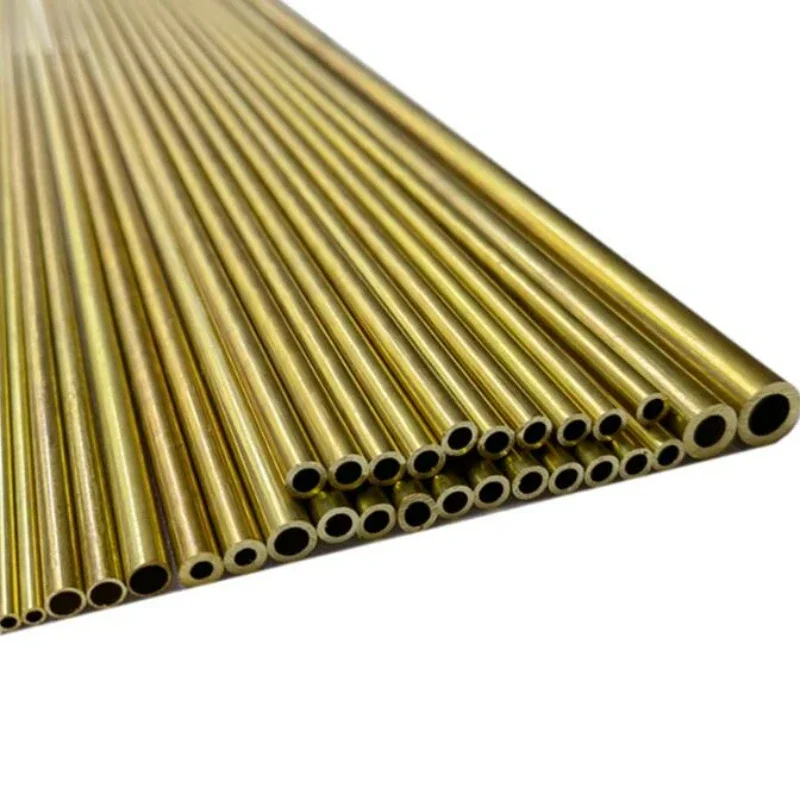 1Pcs Length 500mm H62 Brass Tube Capillary Tube OD 6/6.5/7/7.5/8/8.5mm Wall Thickness 0.2mm-2mm brass tube