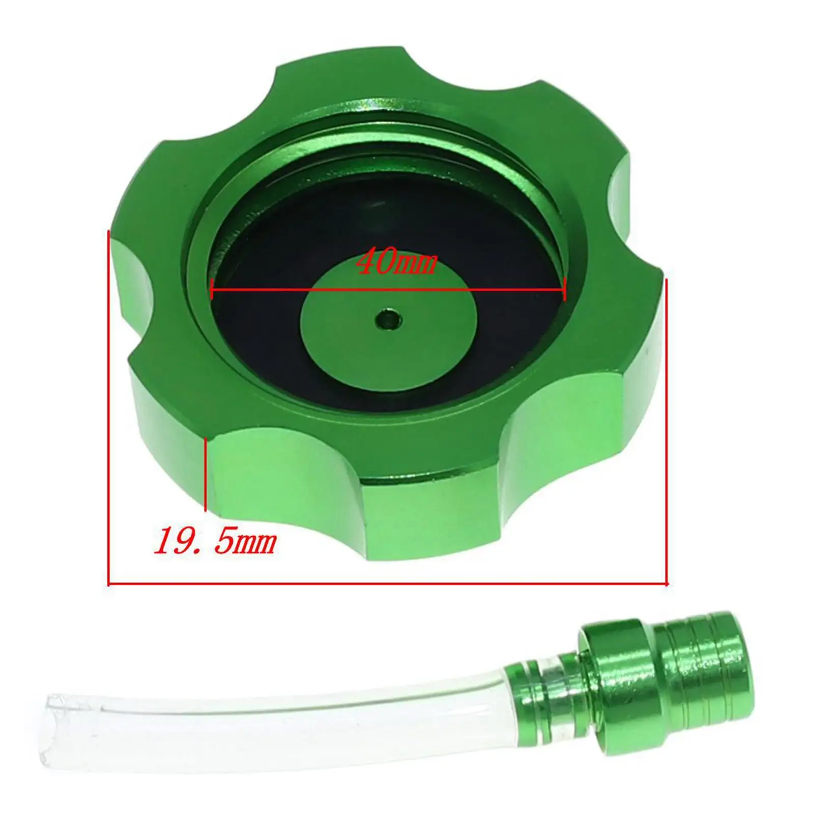 CNC Aluminum Gas Fuel Tank Caps Dirt Bike Accessories Shifter Parts Vent Hose for ATV 110cc 125cc 140cc