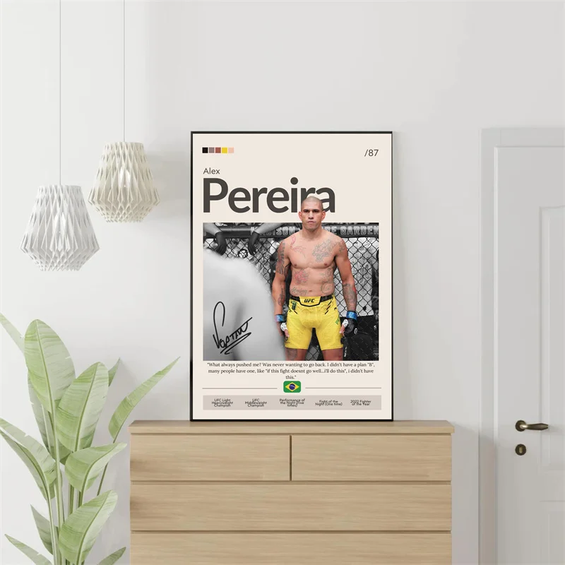 Poster del campionato di combattimento in HD su tela - immagine 2