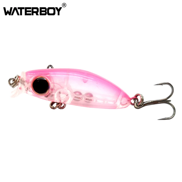 WATERBOY Slowly Sinking Crank 2.5g 35mm Small Fishing Lures Japanese Style  Mini Hard Bait For Perch Trout