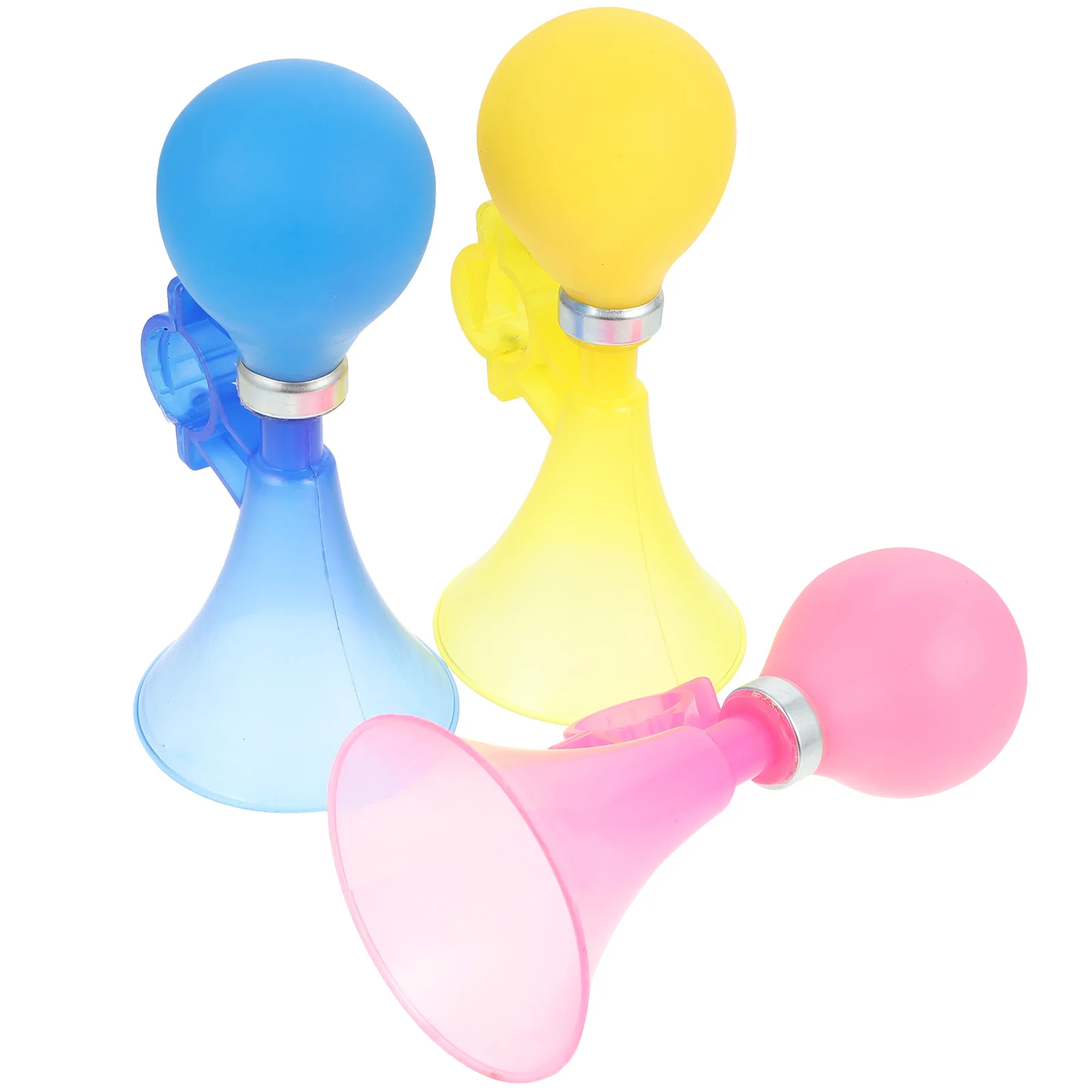 

3PCS Mountain Bike Air Horn Loud Handlebar Horn Alarm Cycling Bell Alarm Trumpet (Random Color)