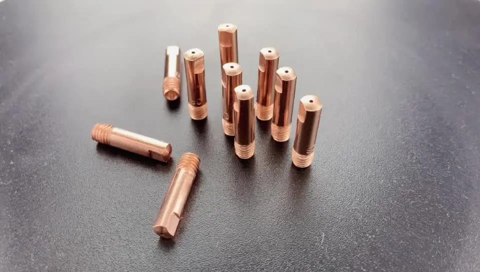 10 Pz MIG Ugello Di Saldatura 15AK 24KD 25AK 36KD 501D Punta Di - Foto 6