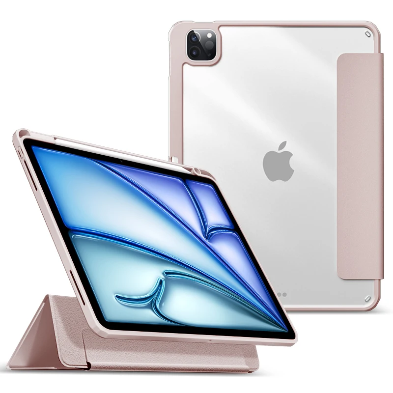 Premium Protective Tablet Case with Pencil Holder and Detachable Magnetic Cap