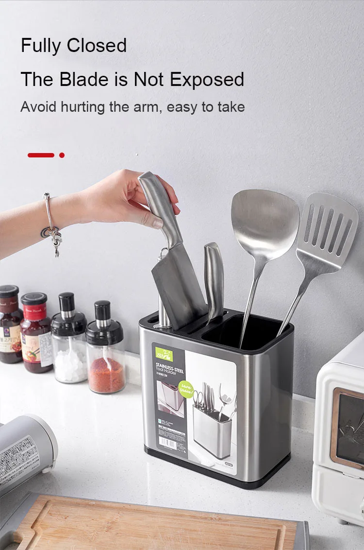 Stainless Steel Knife Holder