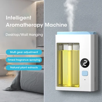 Smart Aromatherapy Machine with Night Light Air Freshener Bedroom Toilet Diffuser Scent Aroma Diffuser Fragrance Essential Oil 1