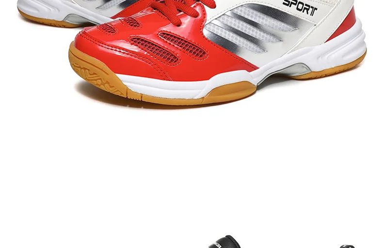 Description Picture 5 of itemMen Badminton Shoes Table Tennis Shoes Volleyball Shoes Sport Sneakers Anti Skid Plus Big Size 47 48 49