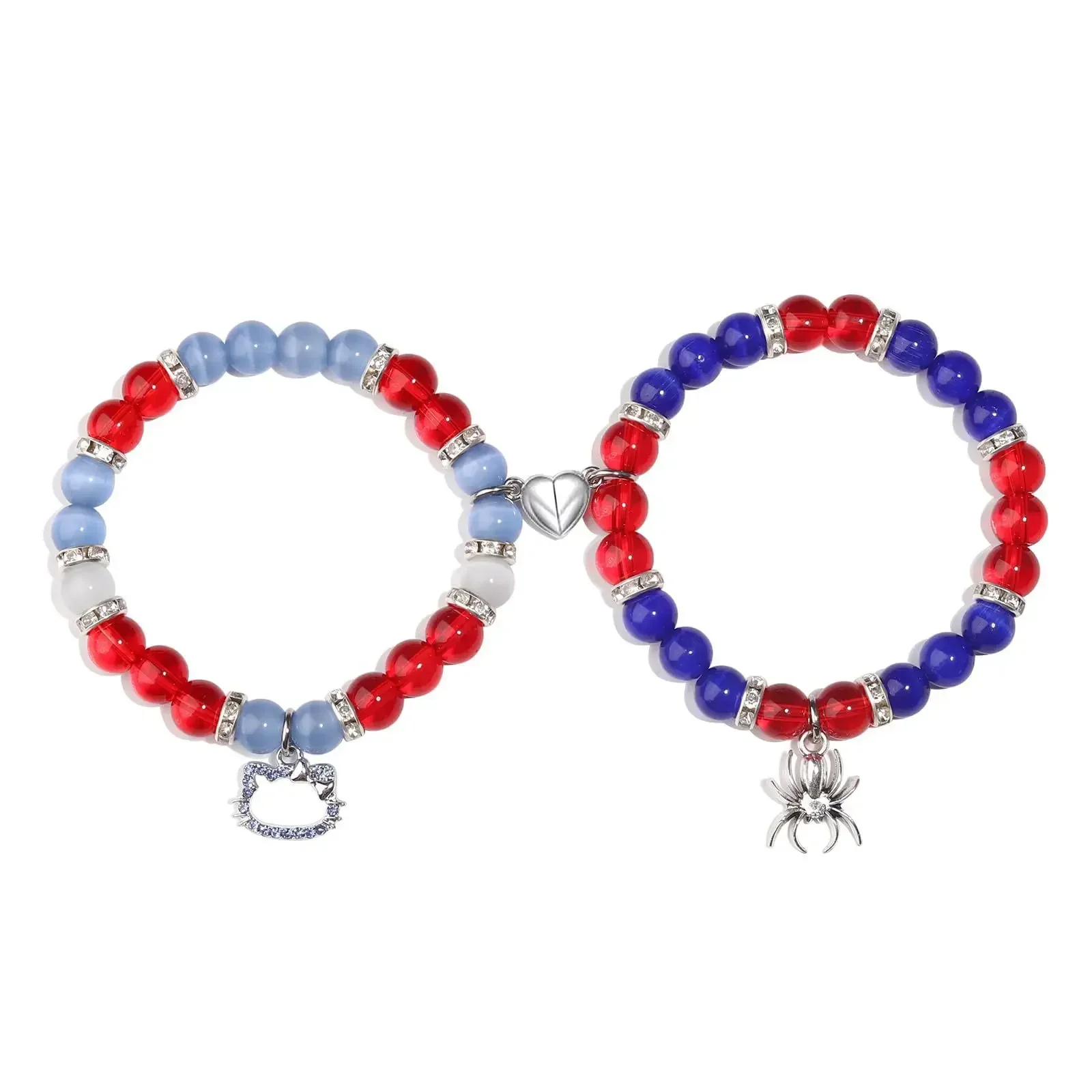 Kitty blue red