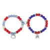 Bracelets d'amitié assortis araignée pour Couples Bracelets porte-bonheur araignée Bracelets d'amitié magnétiques pour 2 Bracelets d'Halloween