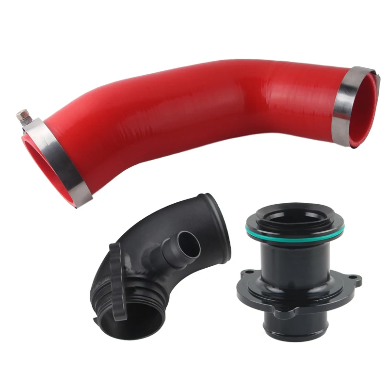 Tubo Di Aspirazione In Silicone Tubo Turbo Ingresso Gomito Silenziatore Elimina Per Vw Golf Mk7 R Audi 2015 + V8 Mk3 A3 S3 Tt Ea888 3Gen Engine