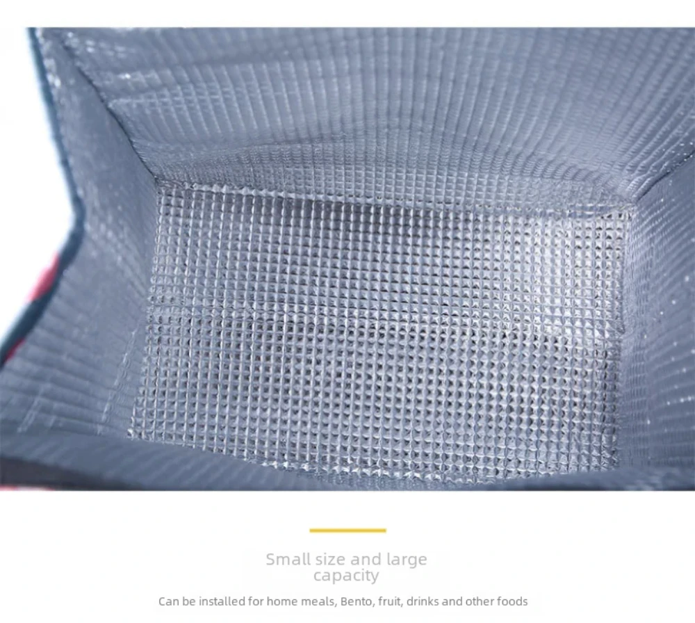 Waterproof Foldable Portable Lunch Bag – Insulated Lunch Box Tote Made of Oxford Cloth,... - SKU WFLB1909 - UGI Packaging